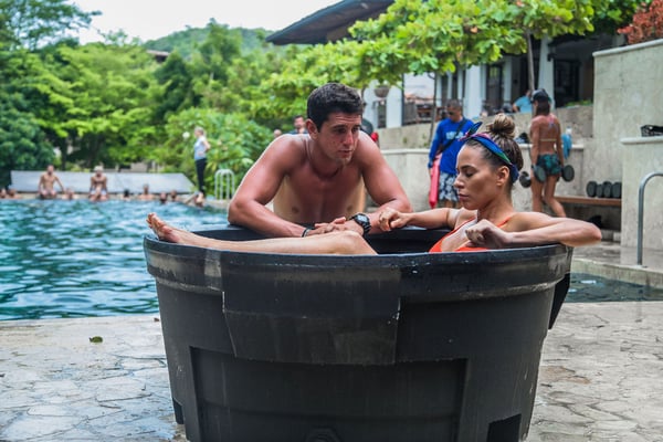 Athletes recover with recovery massages at Wake Day Spa.